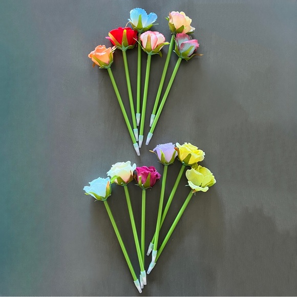 Silver Matte Metallic Tennis Racket Pickleball 7.5" Black Ink Pen More Pen Avail - Picture 3 of 5